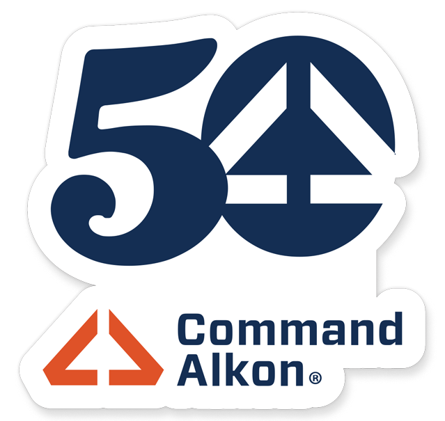 Command Alkon 50th Emblem Sticker