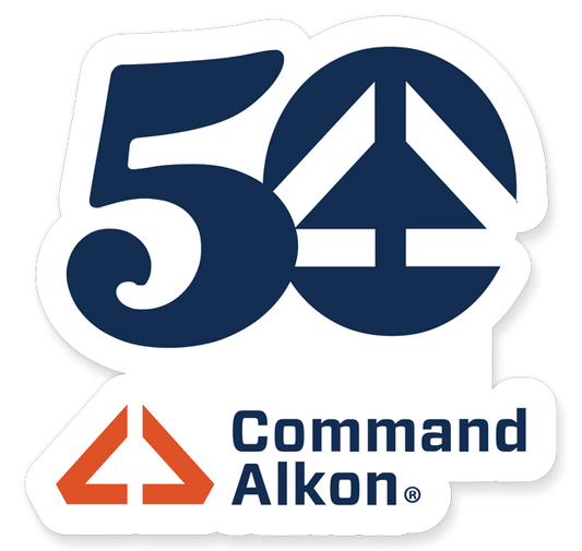 Command Alkon 50th Emblem Sticker