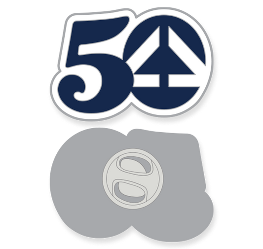 50th Emblem Lapel Pins