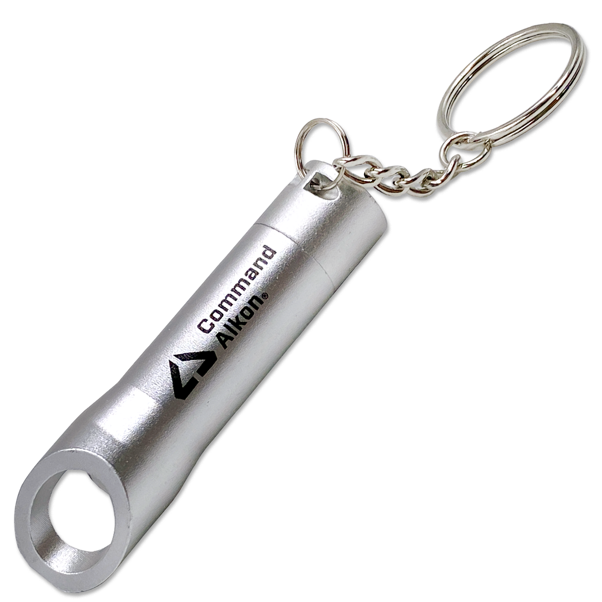 Bottle Opener LED Light Aluminum Keychain