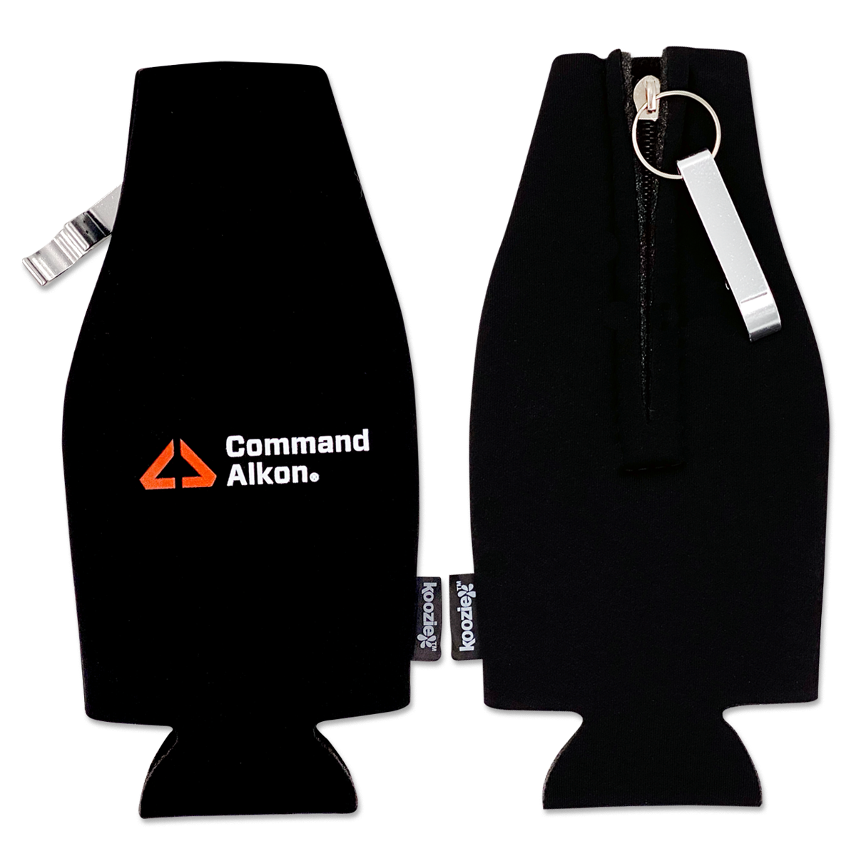 Zip-Up Bottle Cooler with Opener