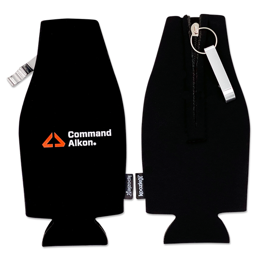 Zip-Up Bottle Cooler with Opener