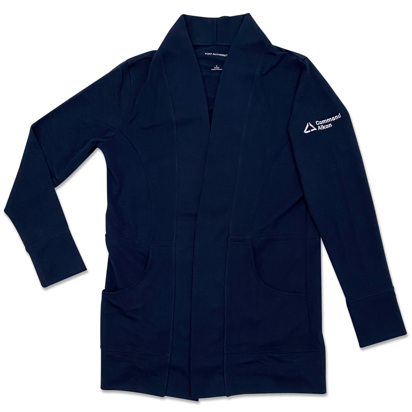 Ladies Microterry Cardigan