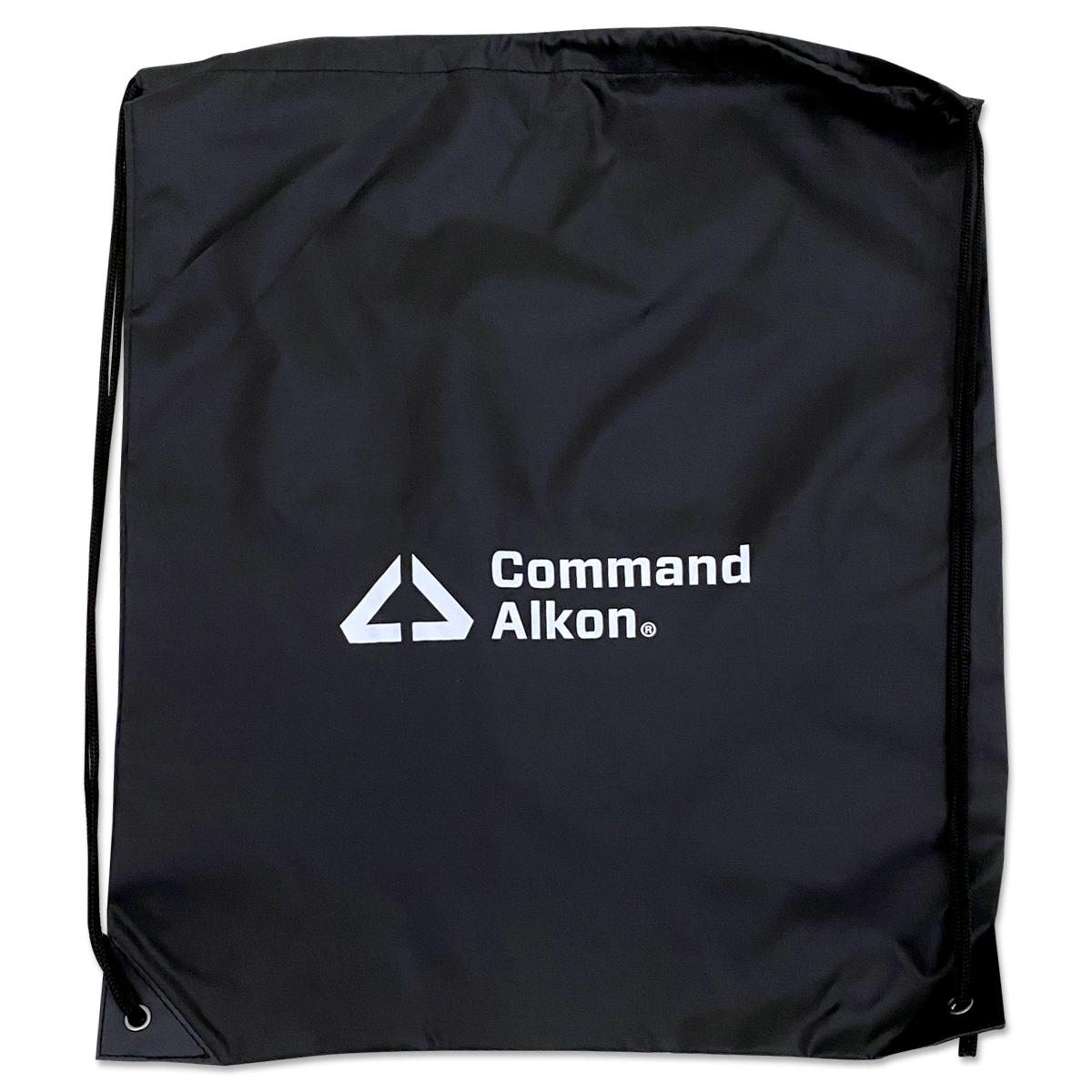 Large Black Drawstring Bag