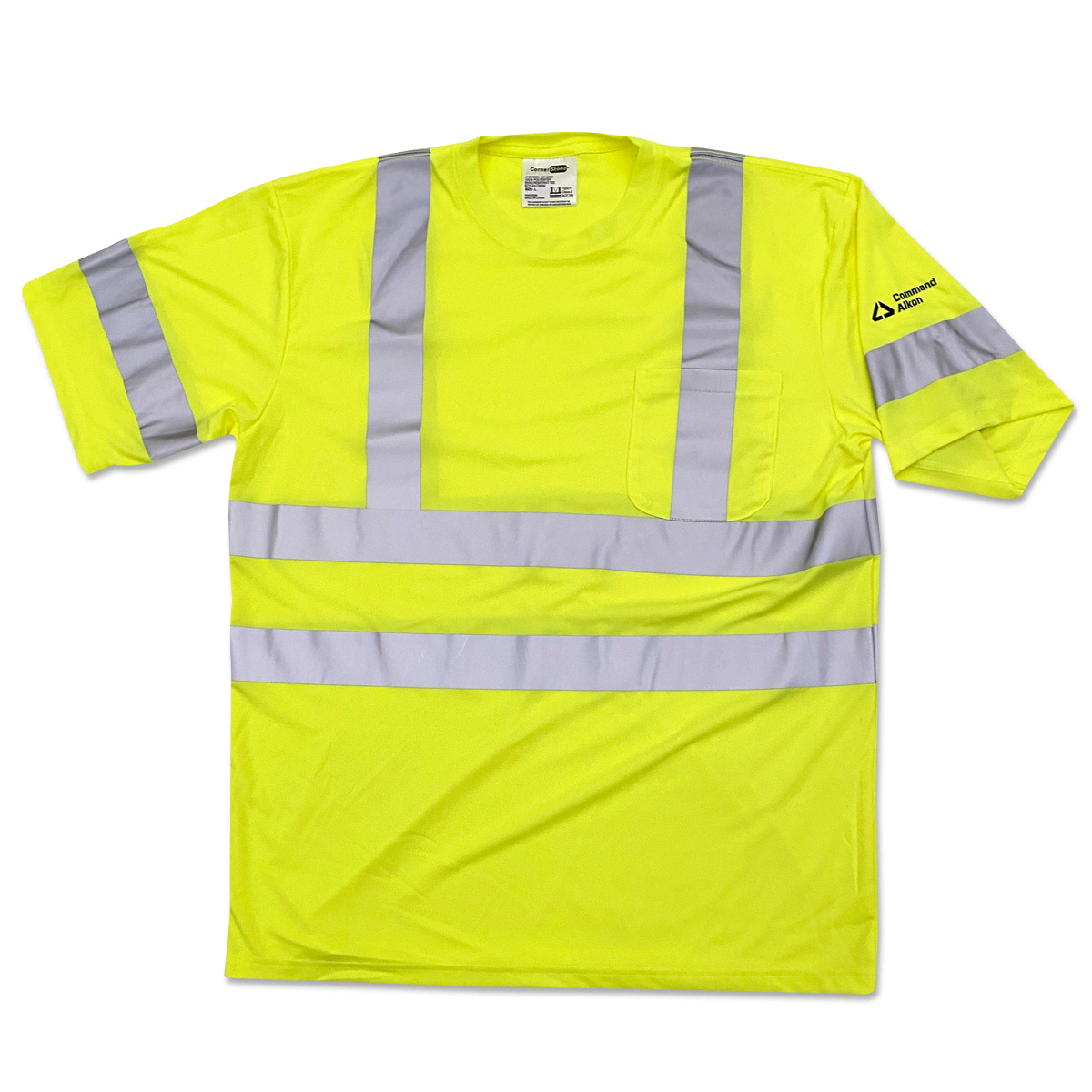 Safety Tees - ANSI 107 Class 3 Short Sleeve Snag-Resistant Reflective T-Shirt