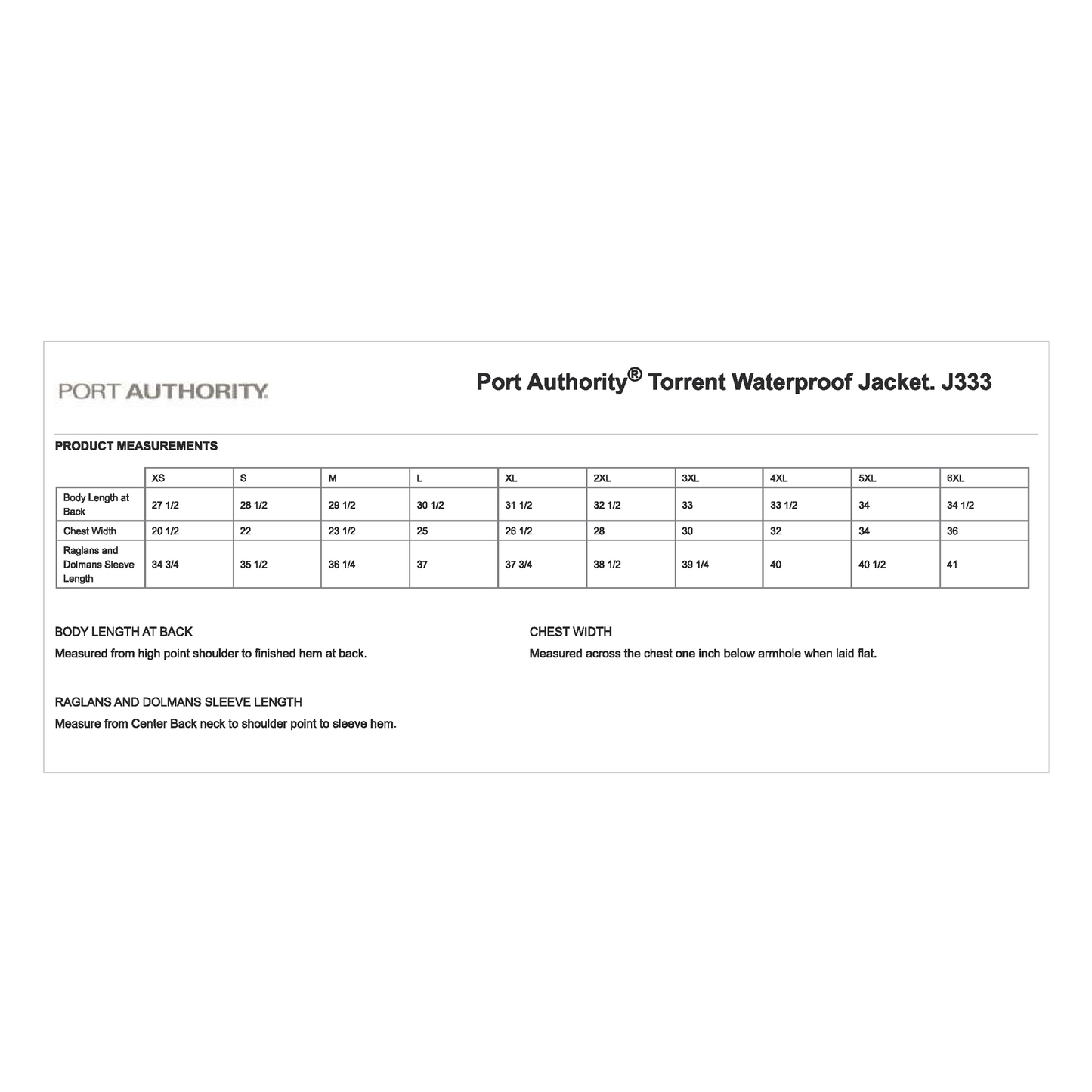 Port Authority Torrent Waterproof Jacket